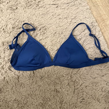 Blue Bikini Top