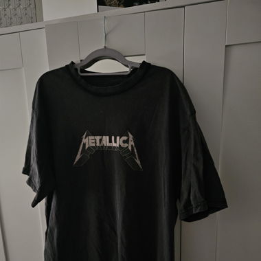 Metallica Band-Tshirt Grau