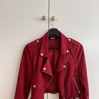Pinke Jacke