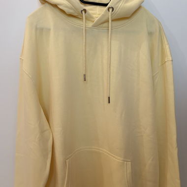 gelber Hoodie