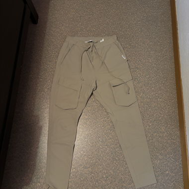 Pantaloni cargo beige