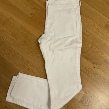 White Skinny Denim Jeans - H&M