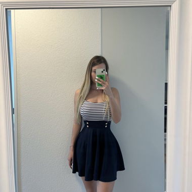 Sommerkleid in Navy
