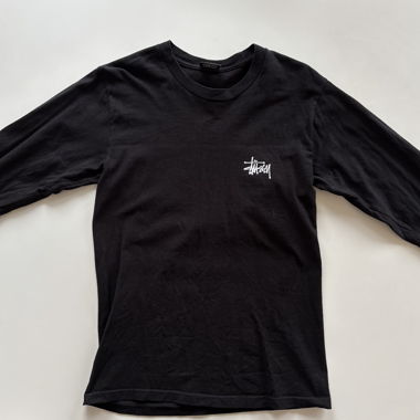 stüssy longsleeves shirt nero s