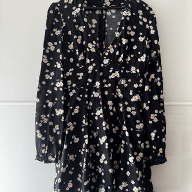 Vestito Blümchen Nero