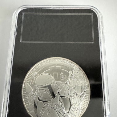 STAR WARS 1 OZ Silbermünze Boba Fett 2020