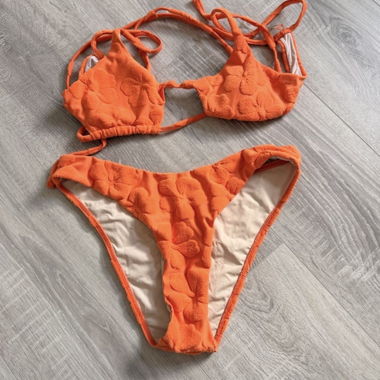 Ensemble de bikini orange
