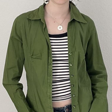 Green Y2k Shirt
