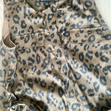 Leopard Print long Dress