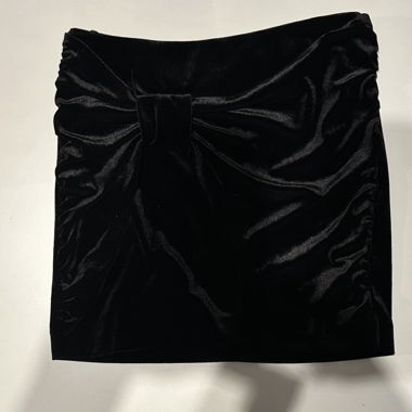 Jupe courte en velours 