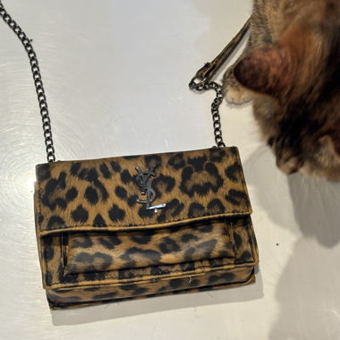 Vintage YSL tasche (ohne katze!!)