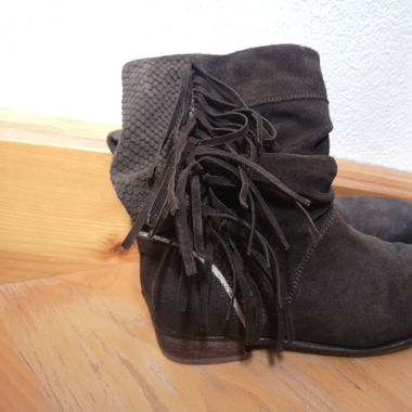 Wildlederstiefel