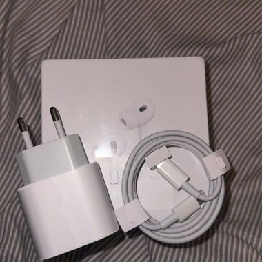 Cable and charger (AirPod sold)