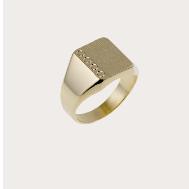 Bague or jaune 