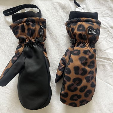 Leopard Reusch Ski Mittend