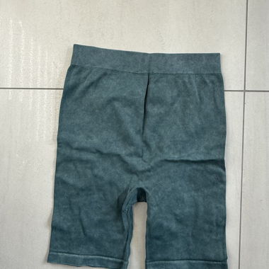 Shorts da ciclismo a coste color verde petrolio