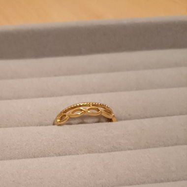 Bague en acier inoxydable 