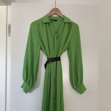 Robe Printemps Verte 