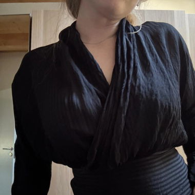 Blouse Zara noire 