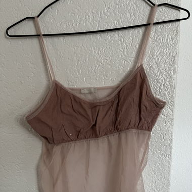 Nuisette top mesh brandy Melville 