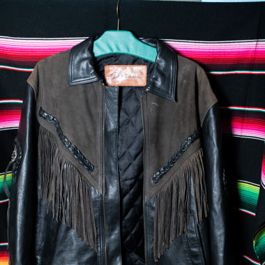 Leder Jacke Vintage USA