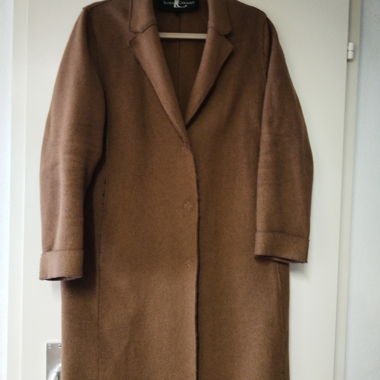 Cappotto lungo marrone
