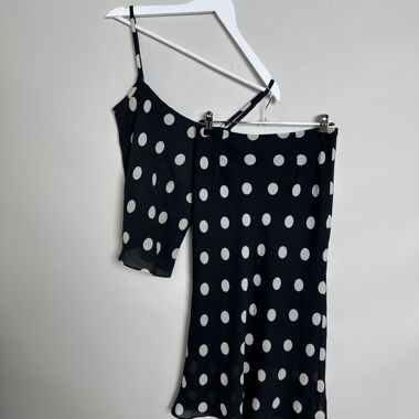 Polka Dot Skirt Set