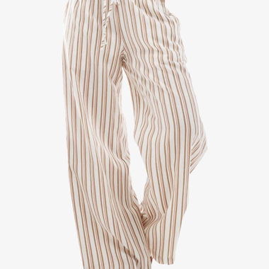 gestreifelte Stoffhose