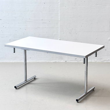 Moderner Klapptisch mit Chromgestell, 1990er 