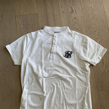 Siksilk T-Shirt weiss
