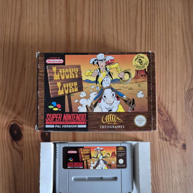 Super Nintendo Lucky Luke mit OVP