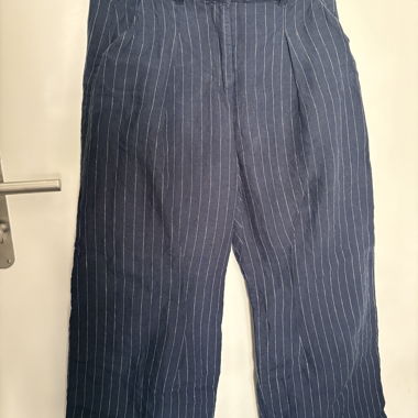 Blue Striped Pants