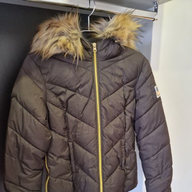 Winterjacke grün SVEA XS