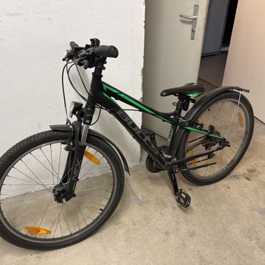 Vélo de montagne avec garde-boue