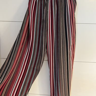 Pantalone ampio a righe