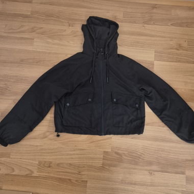 Black Hooded Jacket