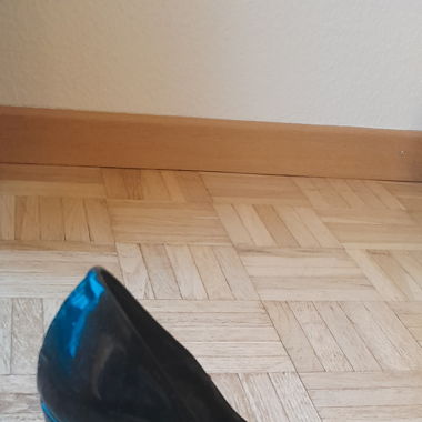 schwarze Highheels, Made in Italy