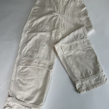 Pantaloni cargo beige
