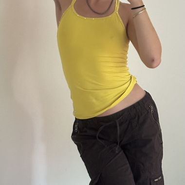 Swarovski tank top