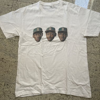 T-shirt grafica bianca