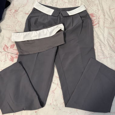 Completo due pezzi grigio