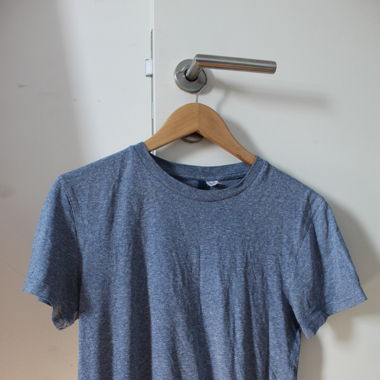 Basic blue top