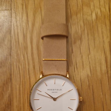 Rosefield Uhr original Damenuhr roségold Leder