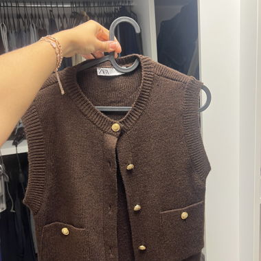 Gilet Zara Senza Maniche