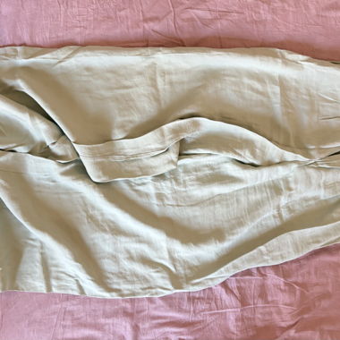 Pantalon menthe fluide