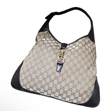 Classic Vintage Gucci Jackie in GG monogram canvas