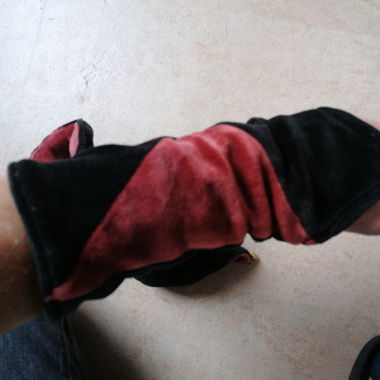 Samtige Handstulpen Boom Baba