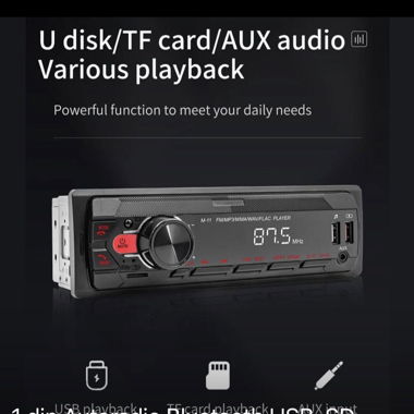 1 din auto radio