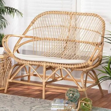 Sessel aus Rattan