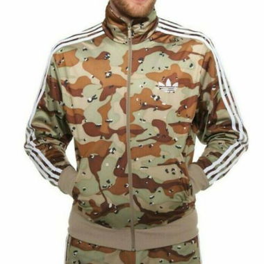 Adidas Firebird Camouflage Track Top Camo Jacket